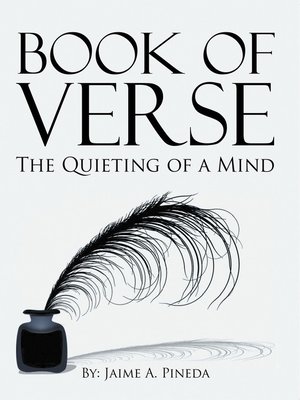 cover image of Book of Verse